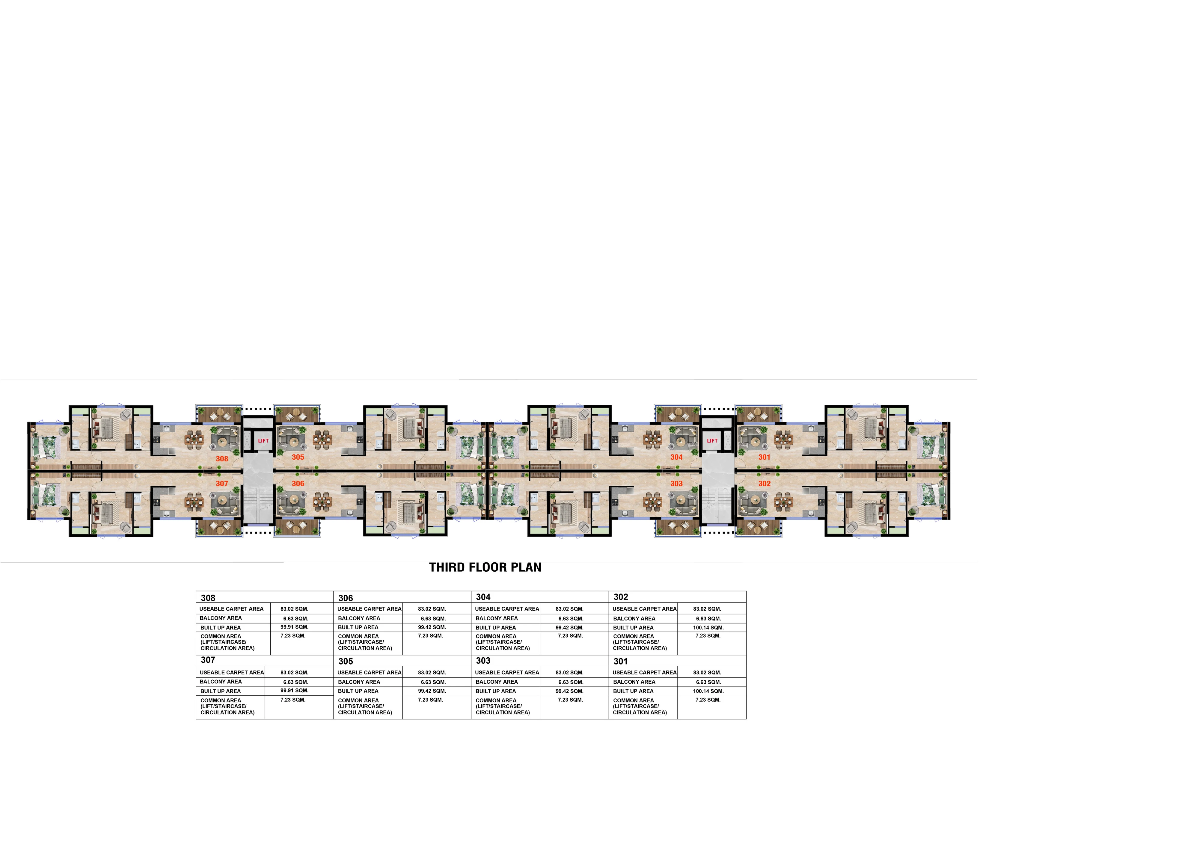 Heliconia Vagator architectural plan 5
